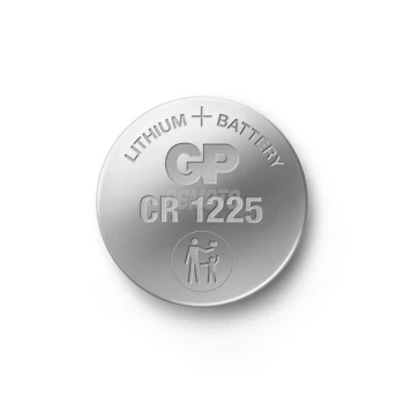 1 batteria a bottone al litio CR1225 3 V 