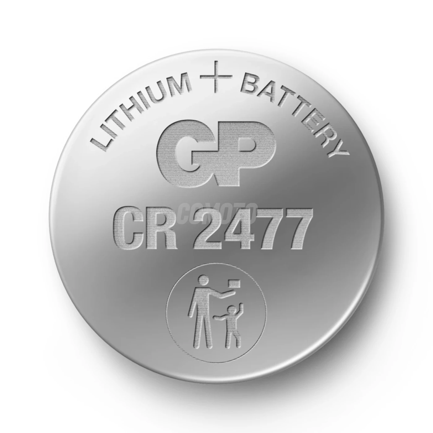1 batteria a bottone al litio CR2477 3 V 