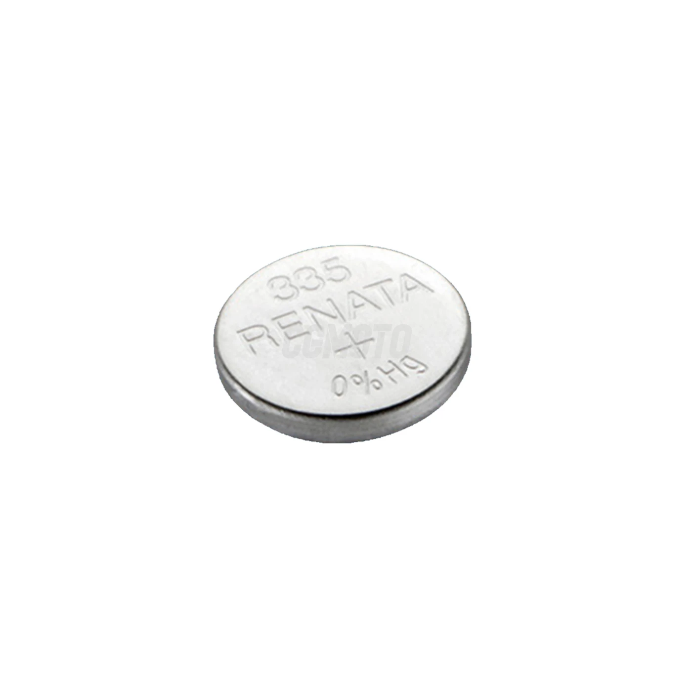 1 batteria a bottone all'ossido d'argento 335 / SR512SW  1,55 V 