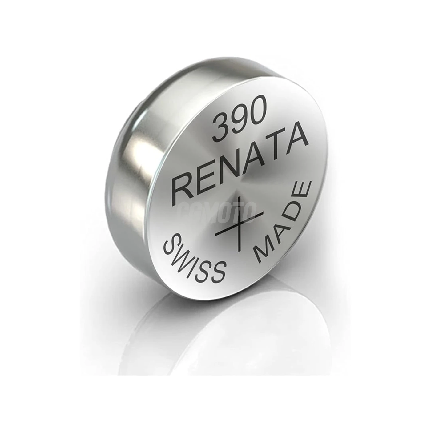 1 batteria a bottone all'ossido d'argento 390 / SR1130SW  1,55 V 