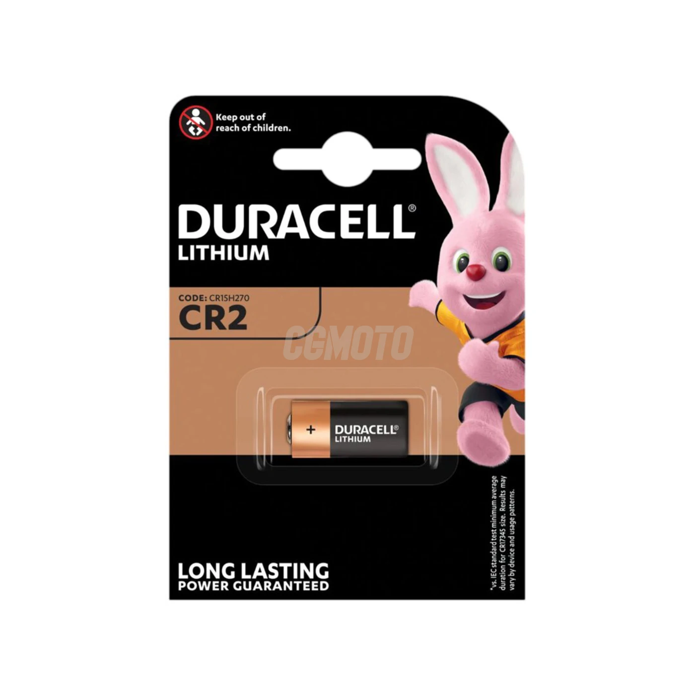1 batteria al litio CR2 3 V 