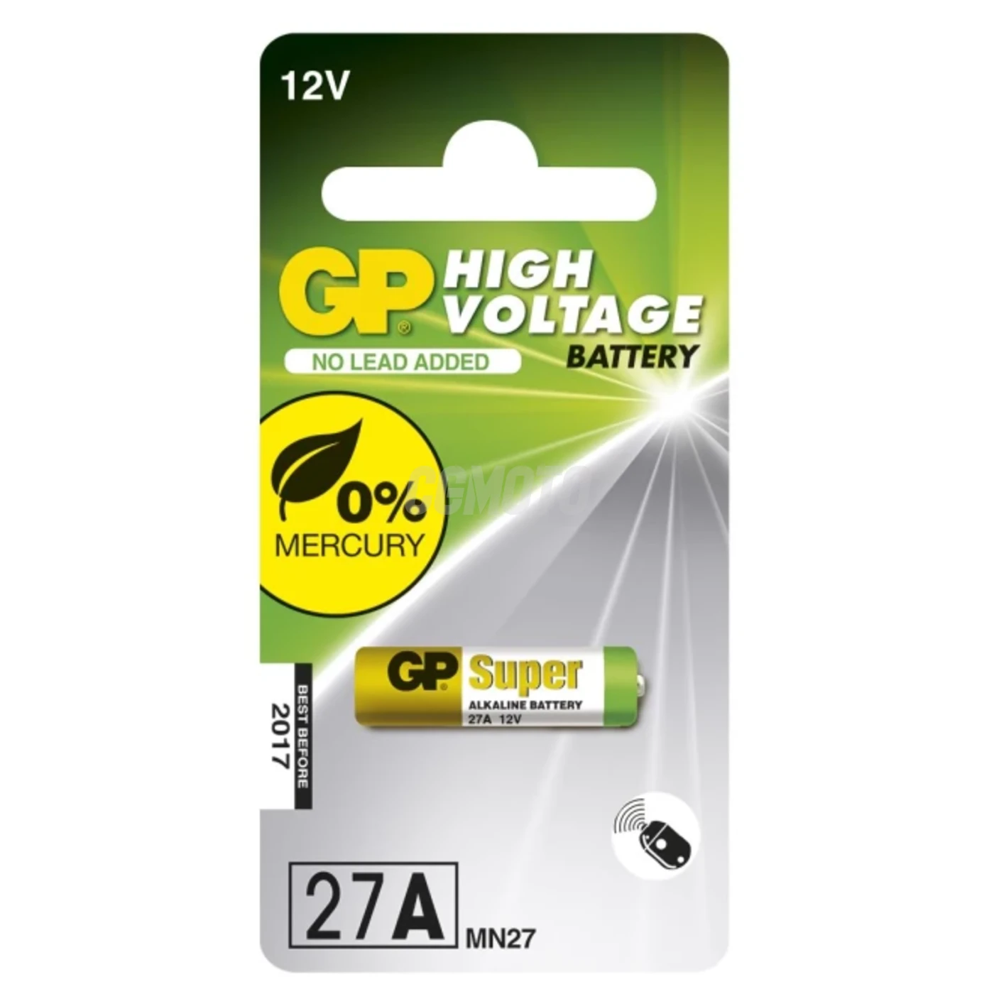1 batteria alcalina 27 A 12 V Super 