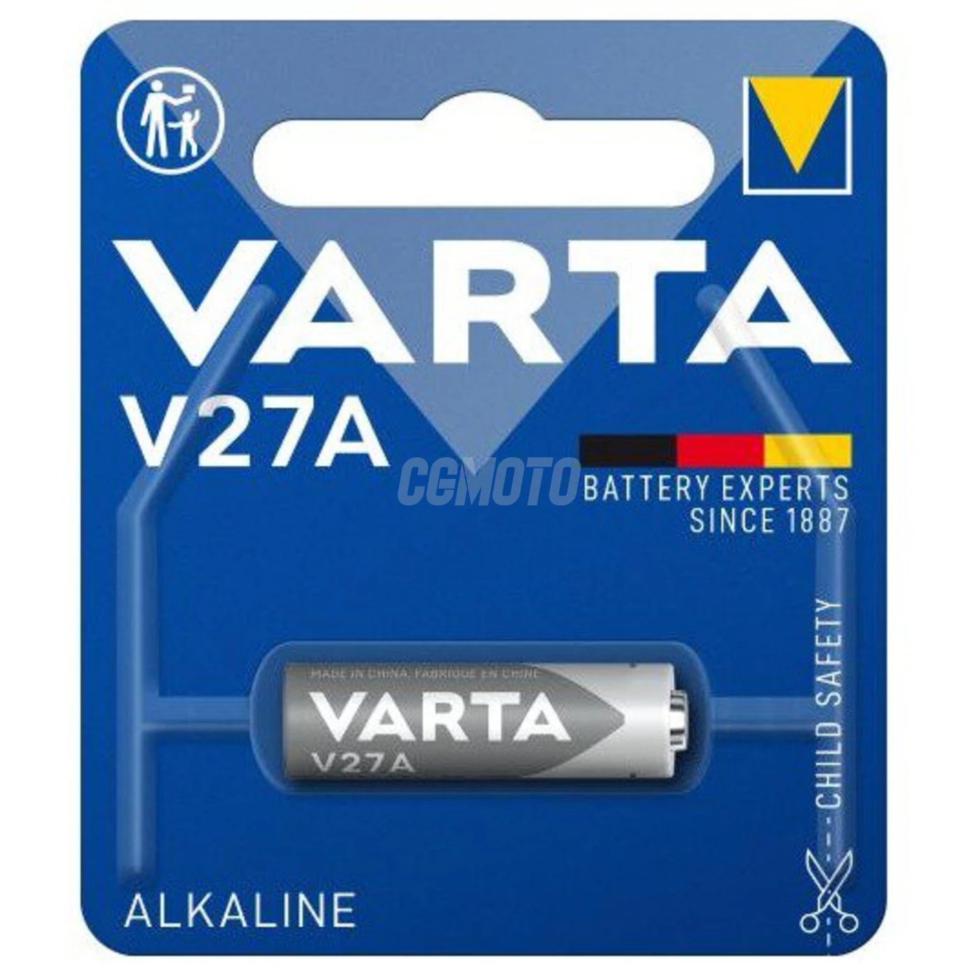 1 batteria alcalina 27A 12 V 20 mAh