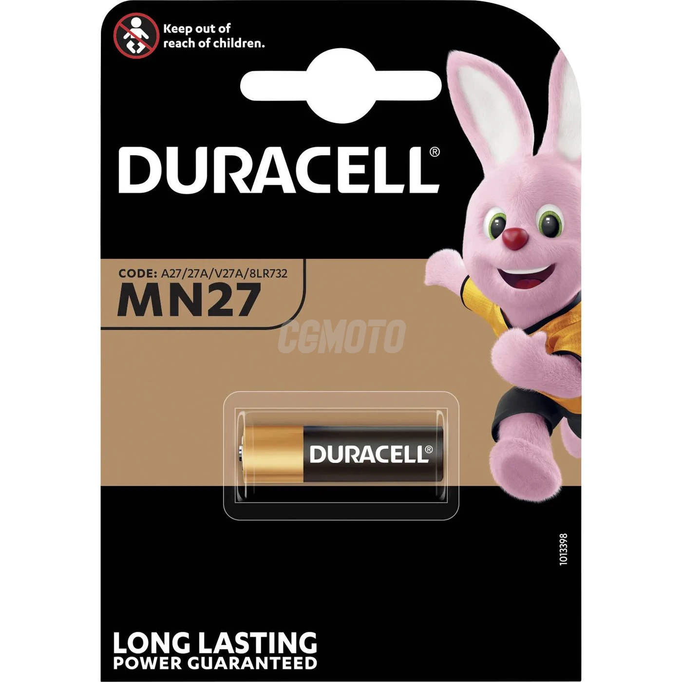 1 batteria alcalina 27A 12 V 