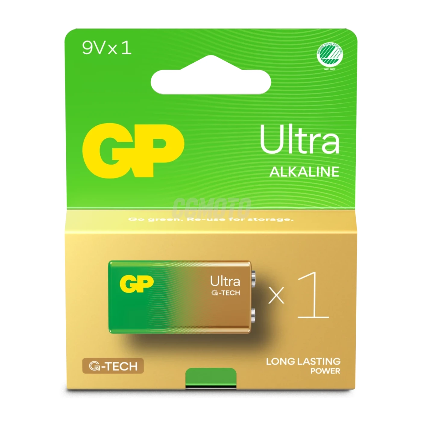 1 batteria alcalina 6LF22 9 V Ultra 