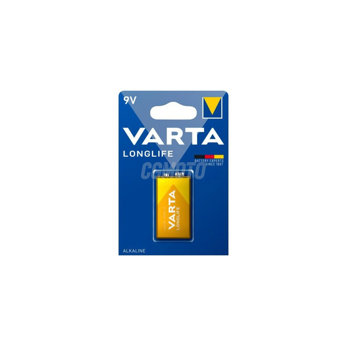 1 batteria alcalina 6LR61 1,5 V Longlife 1 batteria alcalina 6LR61 1,5 V Longlife