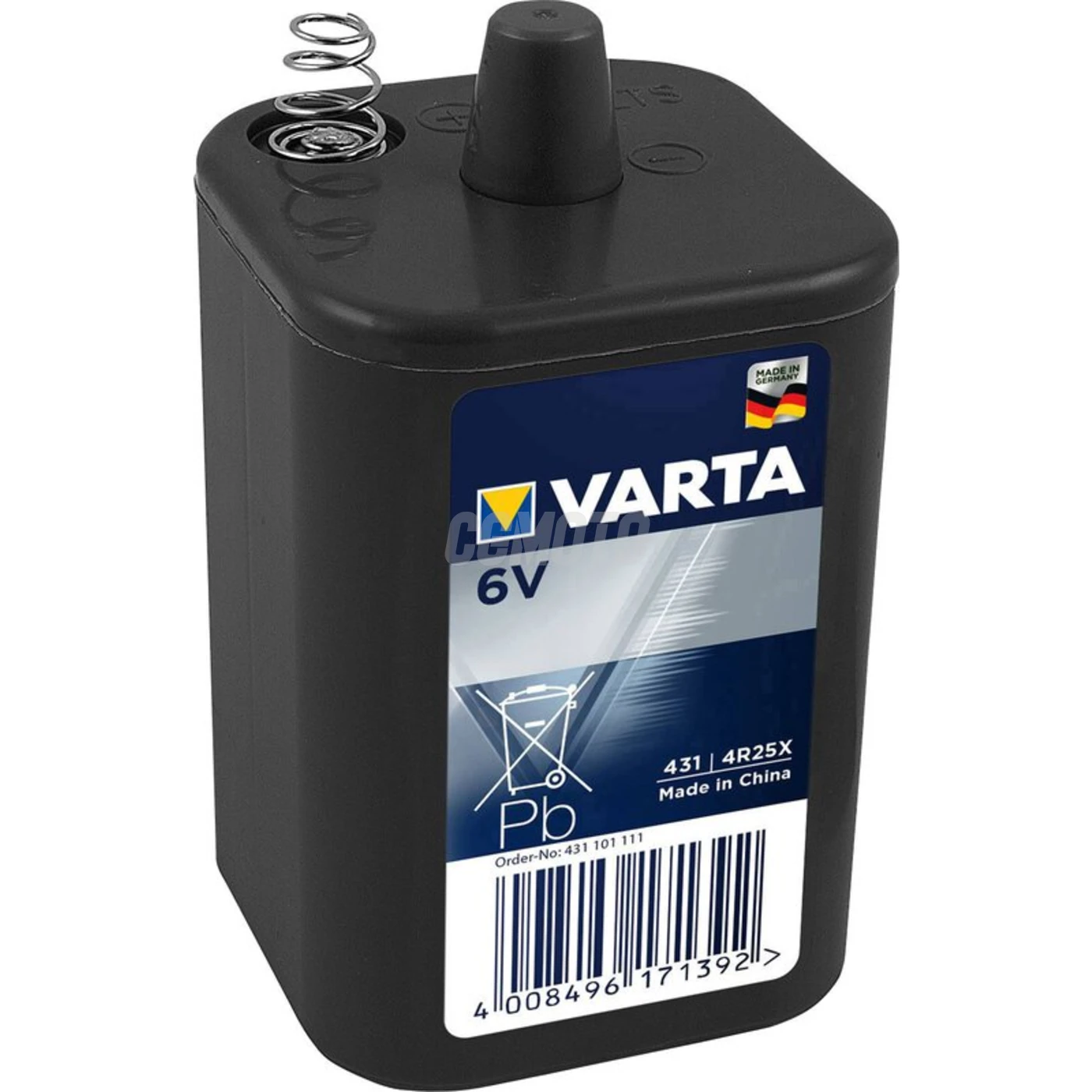 1 batteria zinco-carbone 4R25X 6 V 8500 mAh
