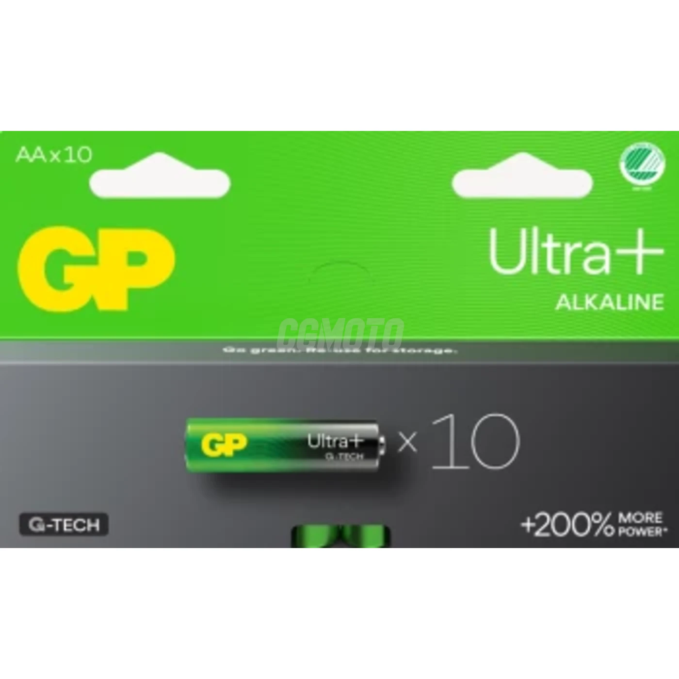 10 batterie alcaline AA 1,5 V Ultra Plus 