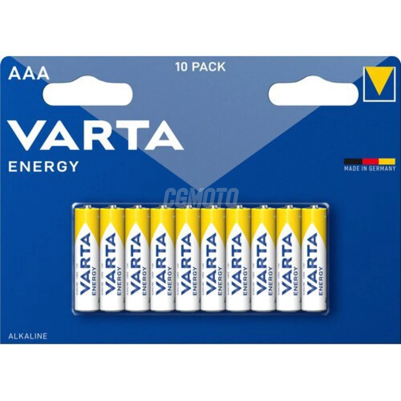 10 batterie alcaline LR03/AAA 1,5 V Energy 