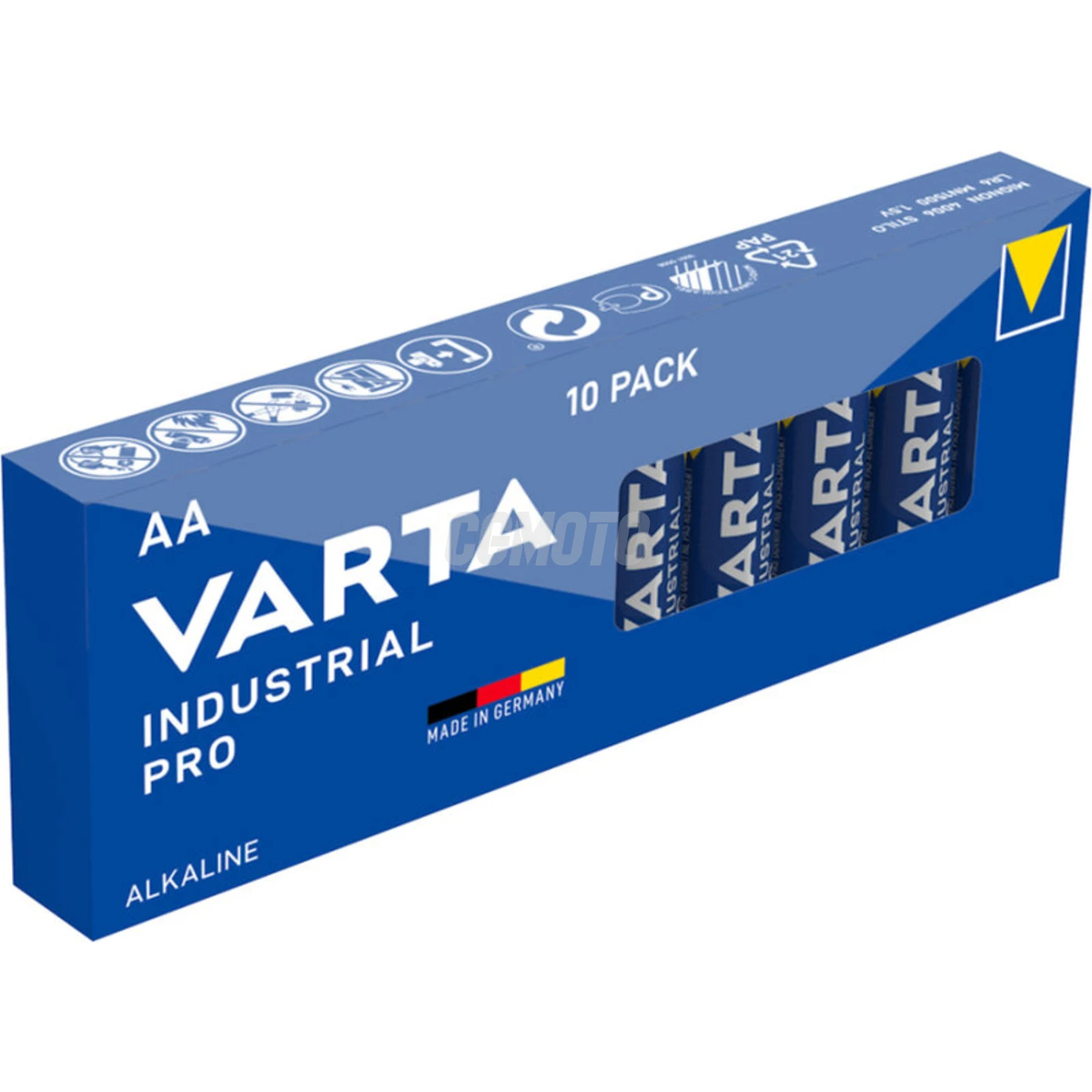 10 batterie alcaline LR6/AA 1,5 V Industriel PRO 2950mAh