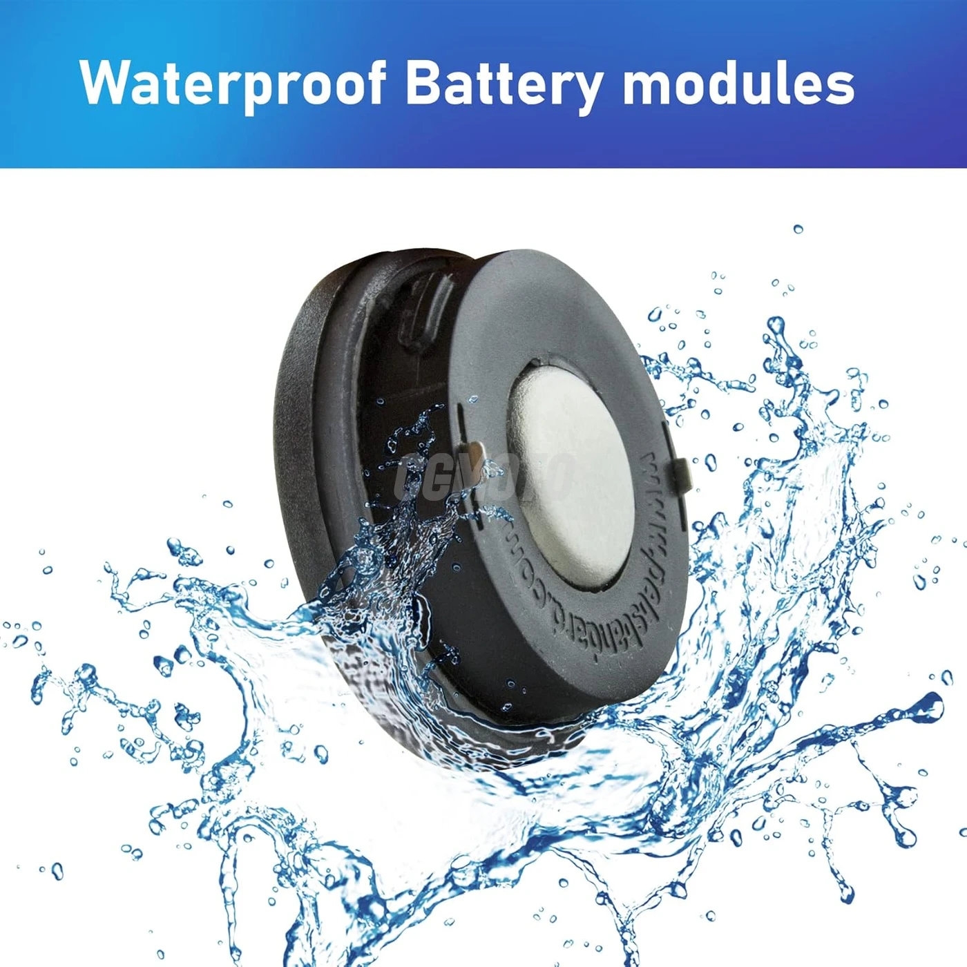 10 batterie per collare anti-abbaio RFA-67 6 V 