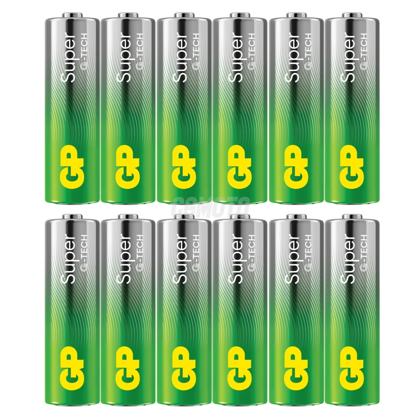 12 batterie alcaline AA 1,5 V Super 
