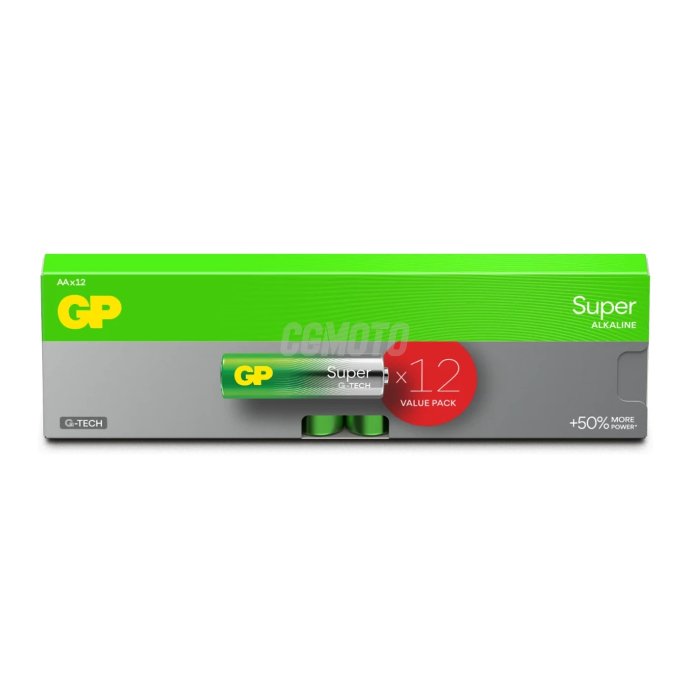 12 batterie alcaline AA 1,5 V Super 