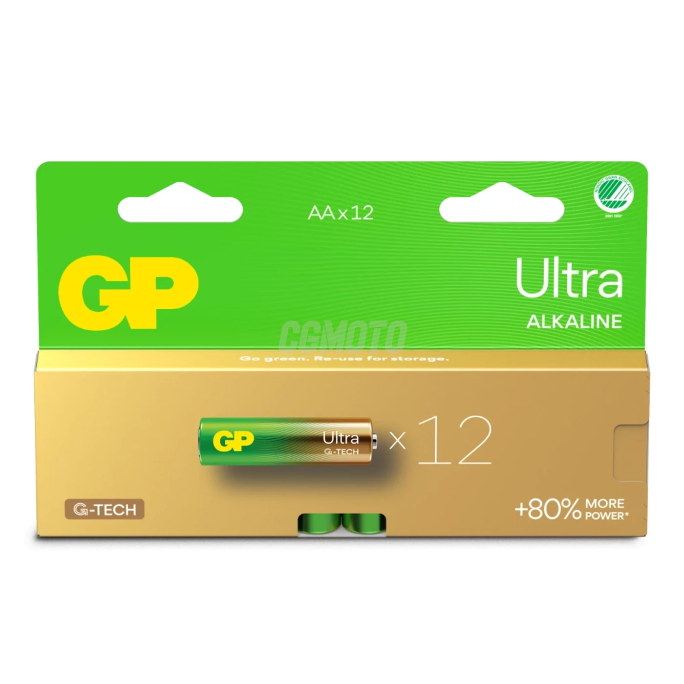 12 batterie alcaline AA 1,5 V Ultra 