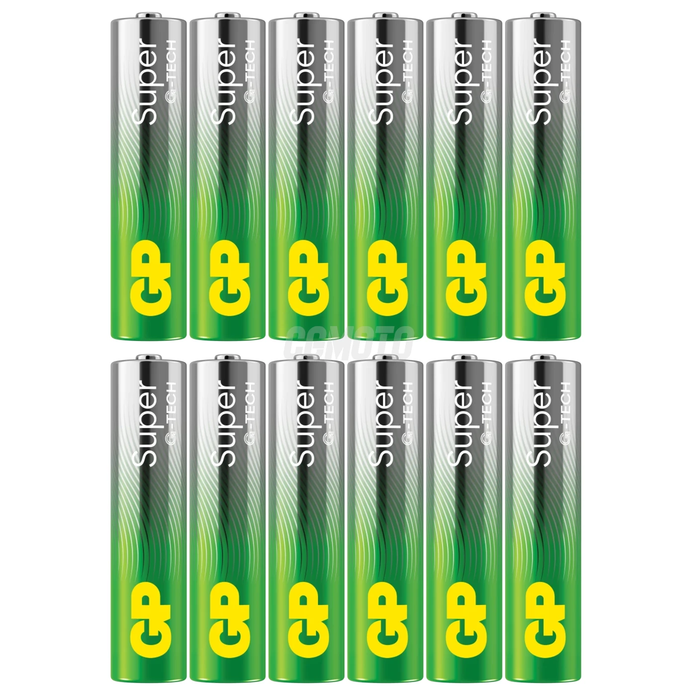 12 batterie alcaline AAA 1,5 V Super 