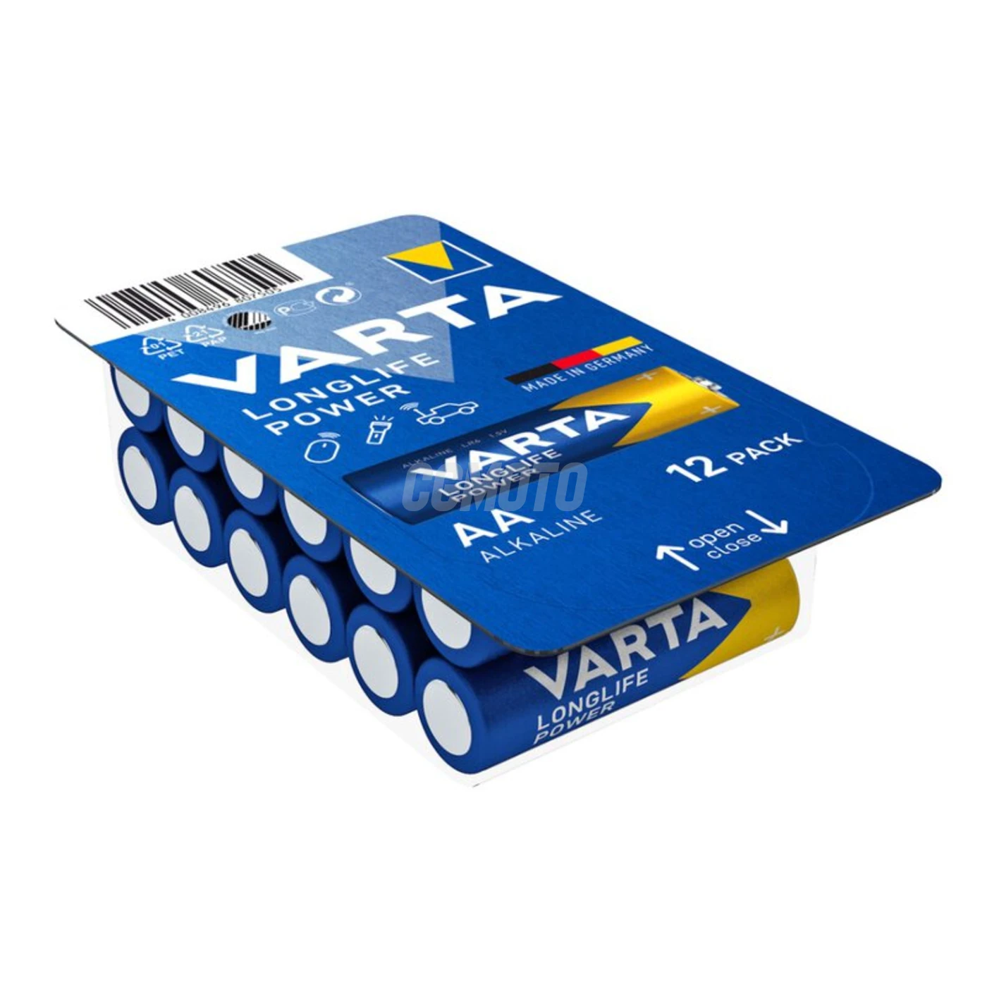 12 batterie alcaline LR6/AA 1,5 V Longlife Power 2850mAh