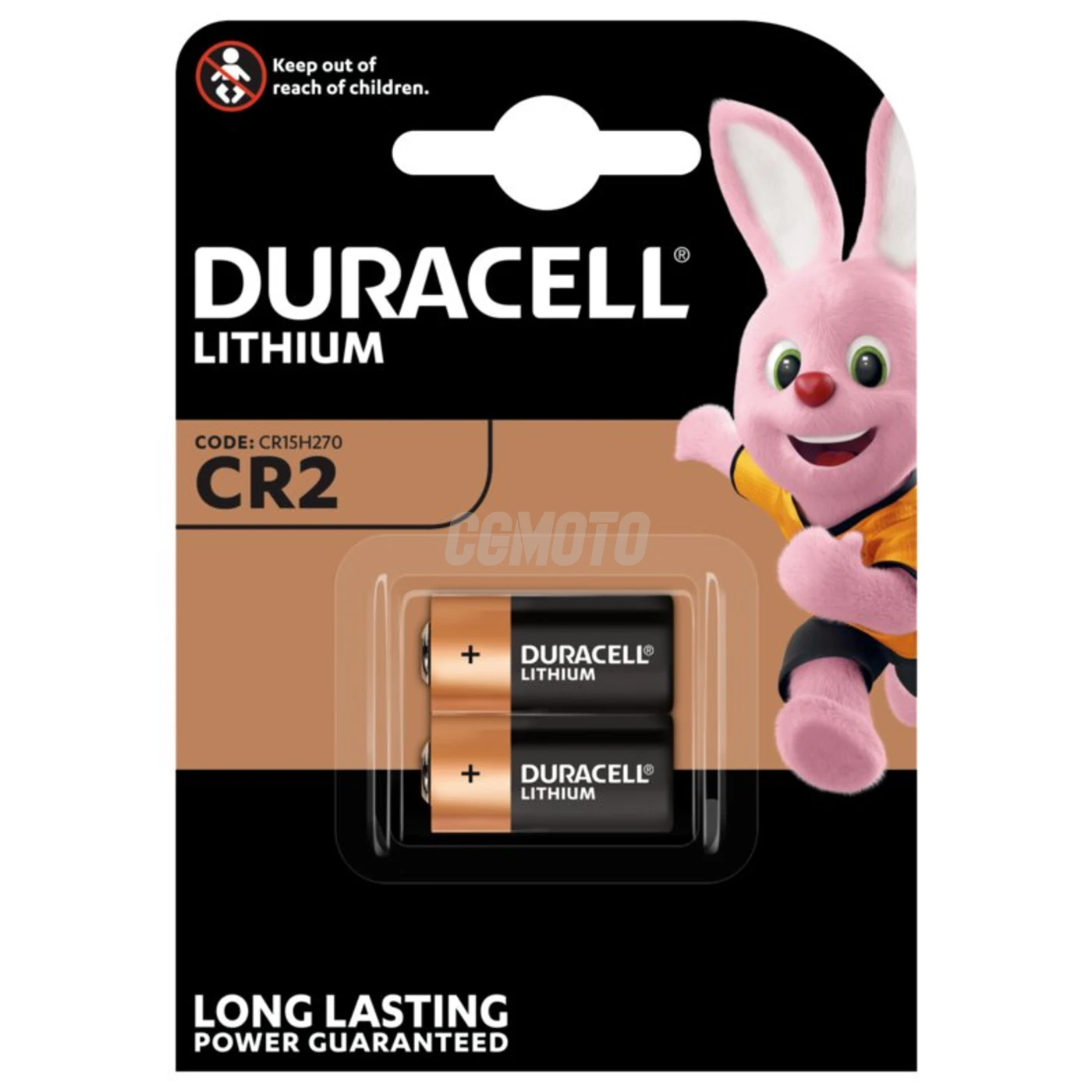 2 batterie al litio CR2 3 V 