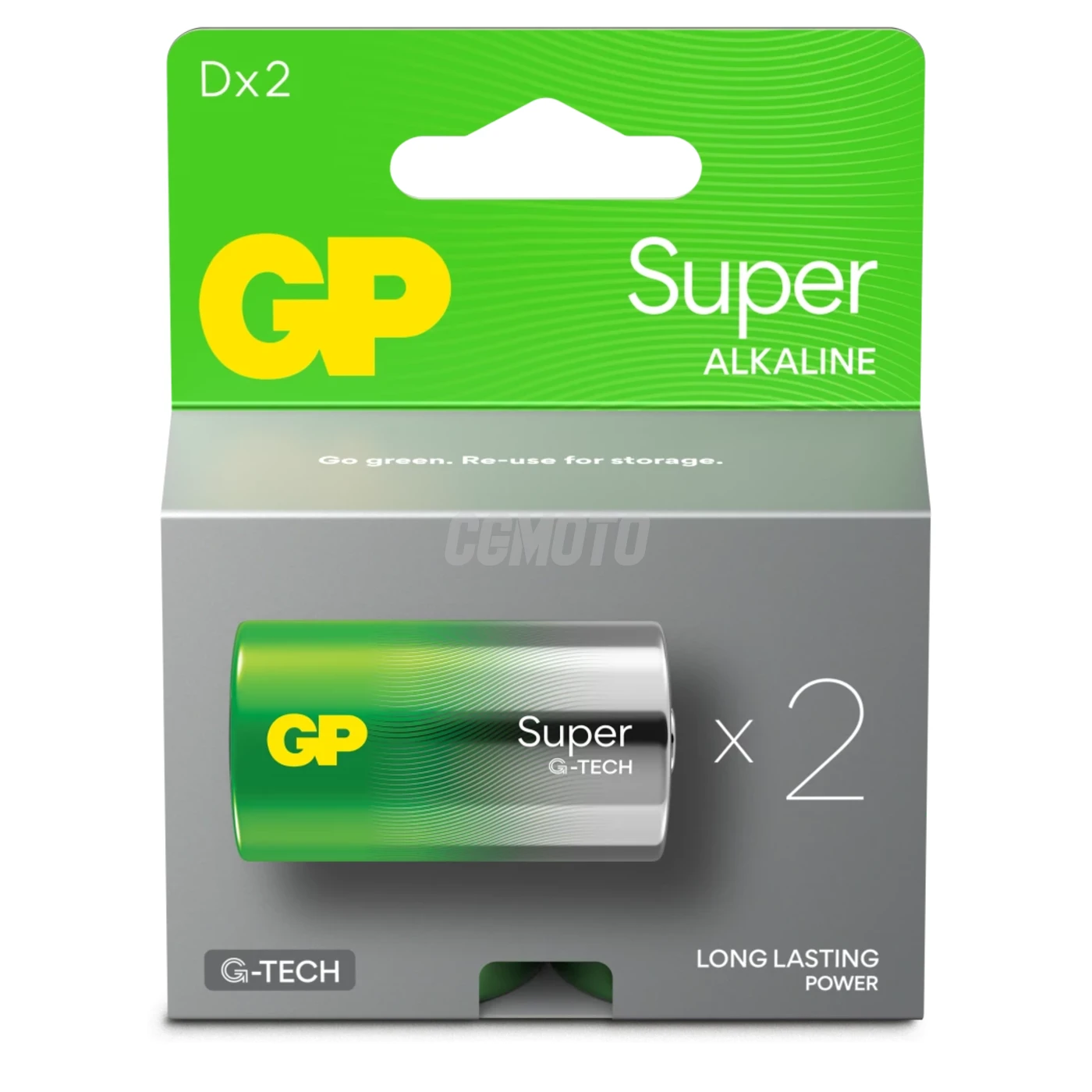 2 batterie al litio D 1,5 V Super 