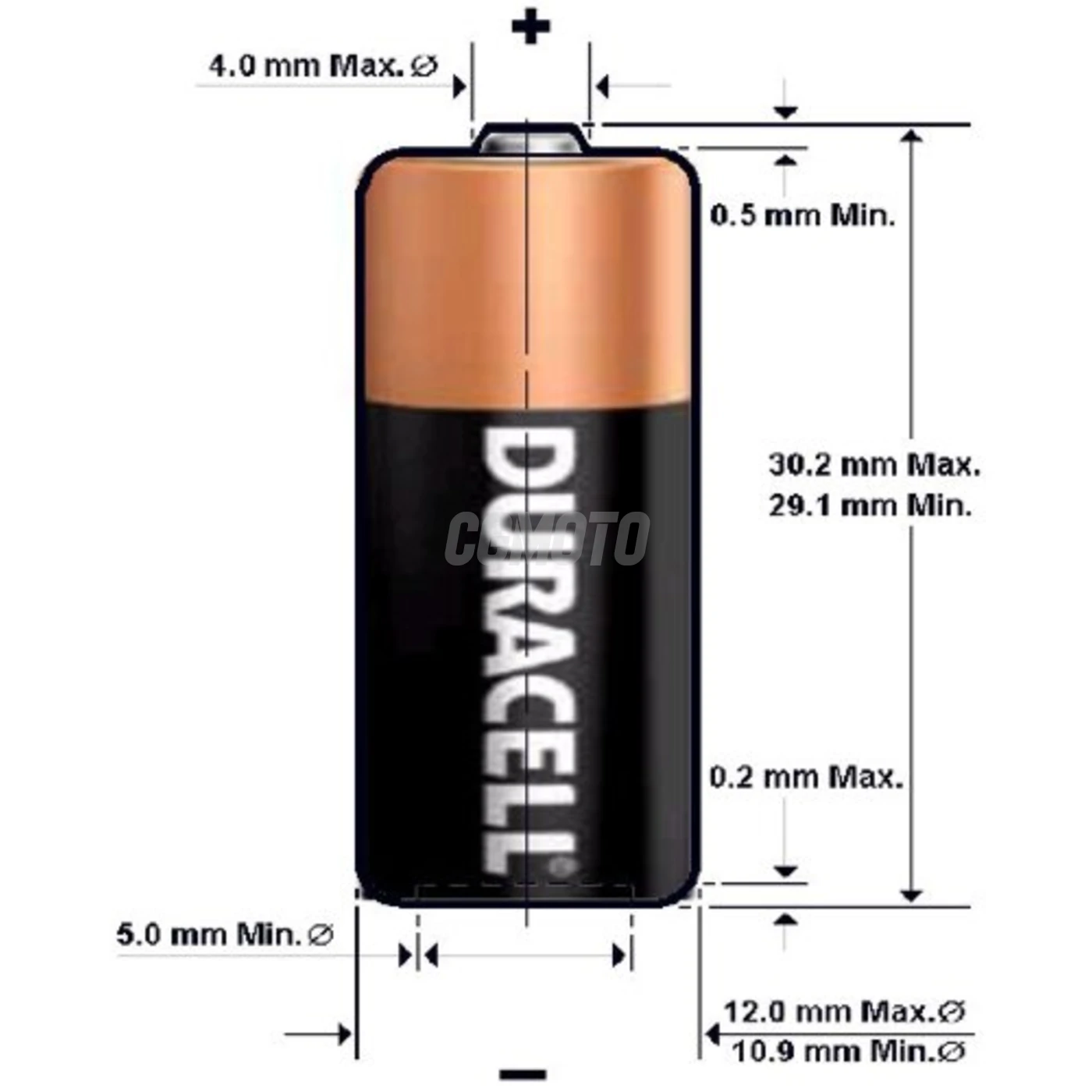 2 batterie alcaline LR01 1,5 V 