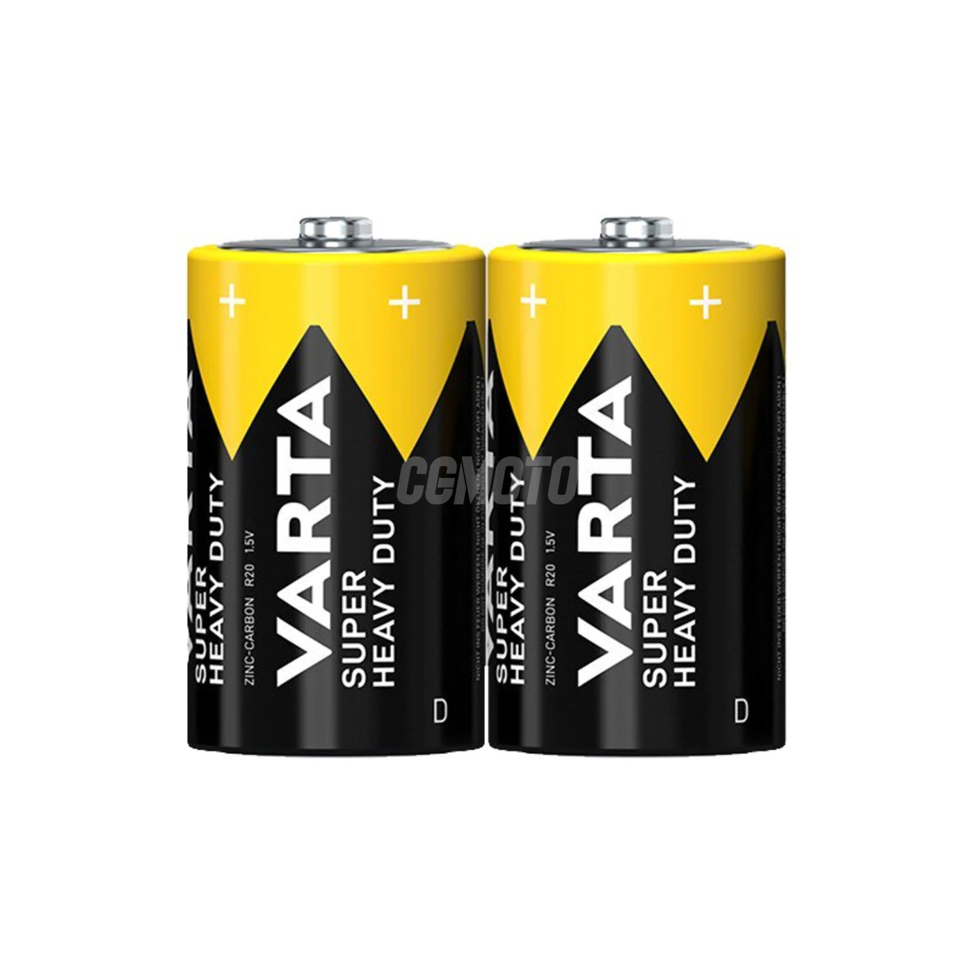 2 batterie zinco-carbone LR20/D 1,5 V Superlife 