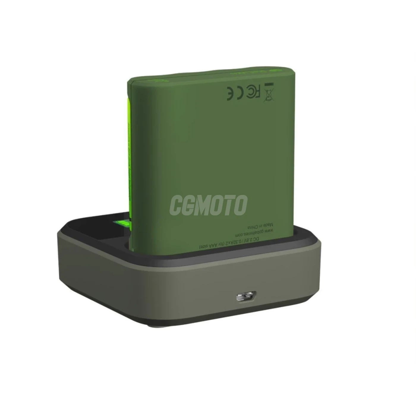 Caricatore 6 ore GP B421 (USB) + 4 batterie AA 2000mAh + Dock D451