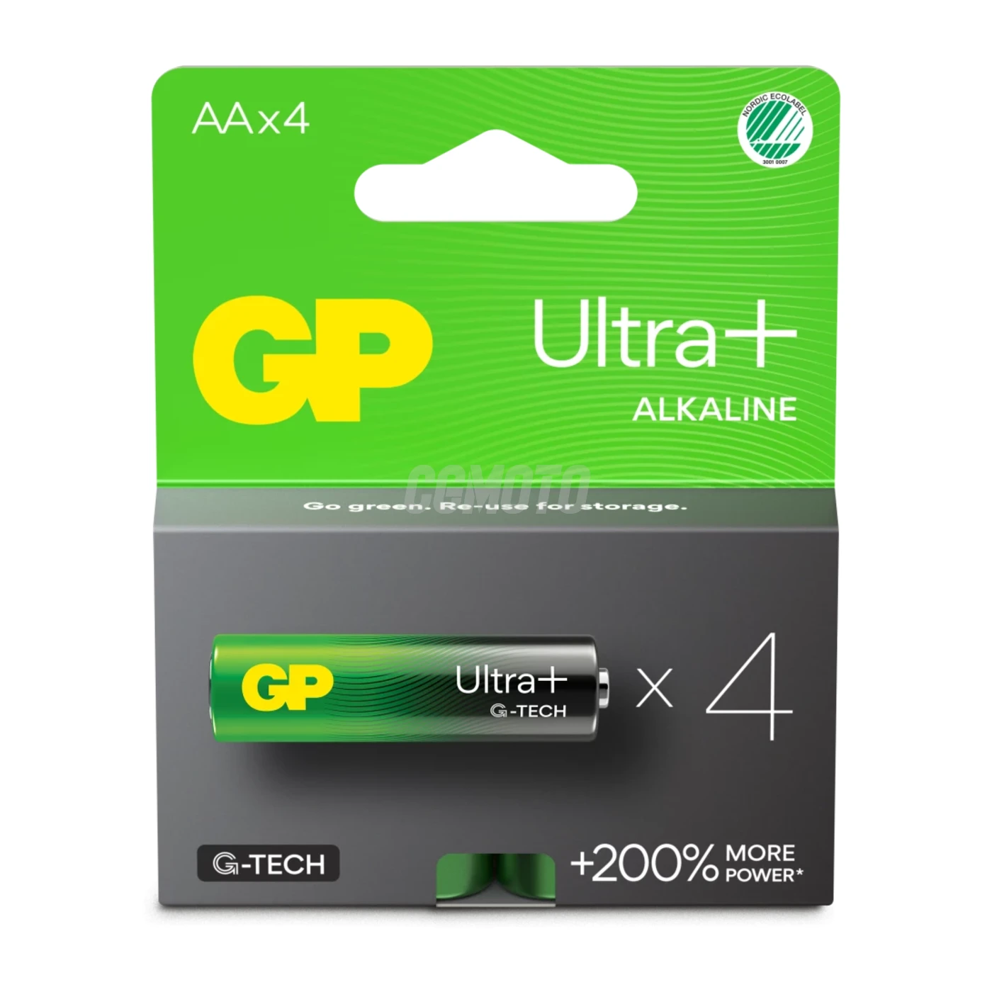4 batterie alcaline AA 1,5 V Ultra Plus 