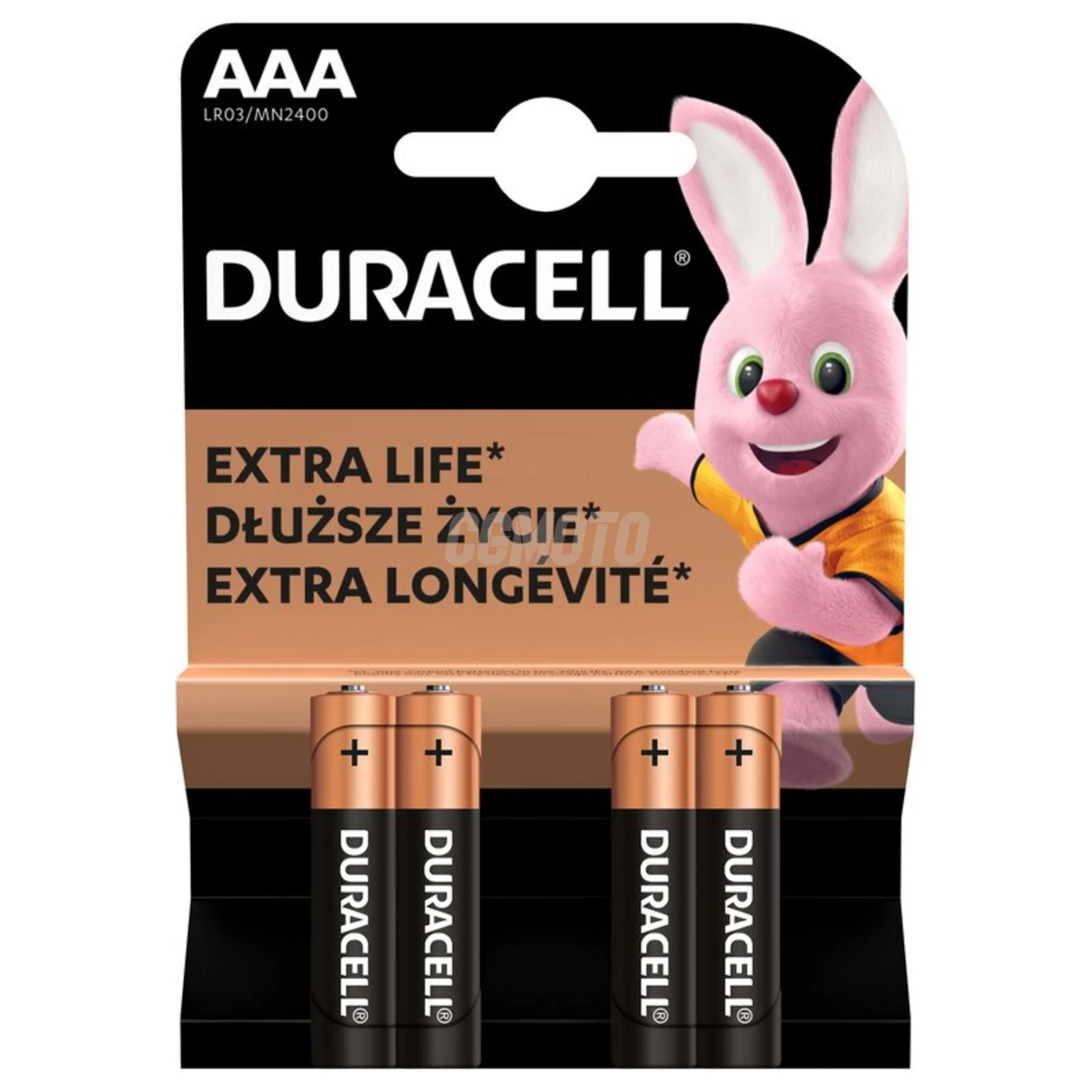 4 batterie alcaline AAA 1,5 V Basic, Duralock 4 batterie alcaline AAA 1,5 V Basic, Duralock