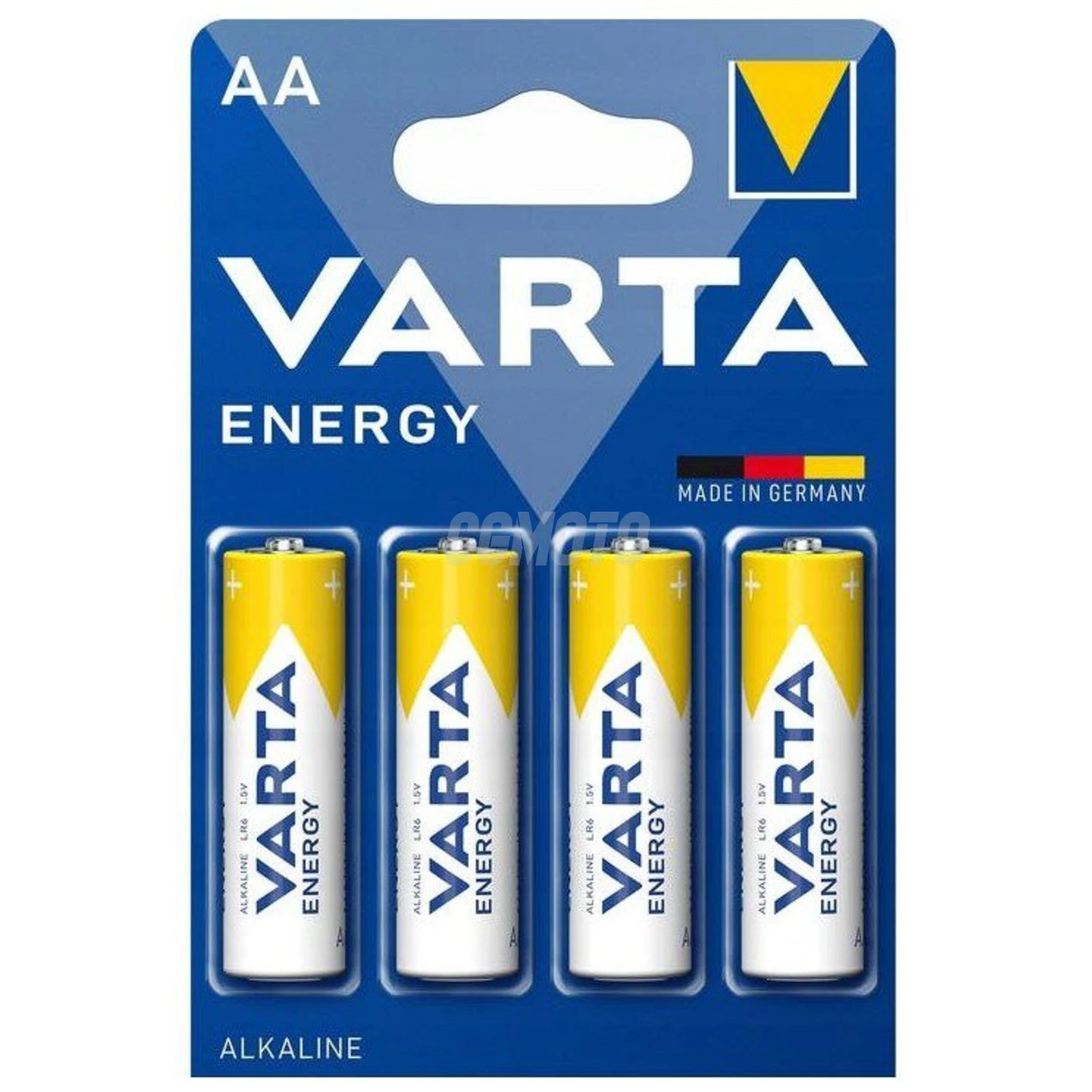 4 batterie alcaline LR6/AA 1,5 V Energy 