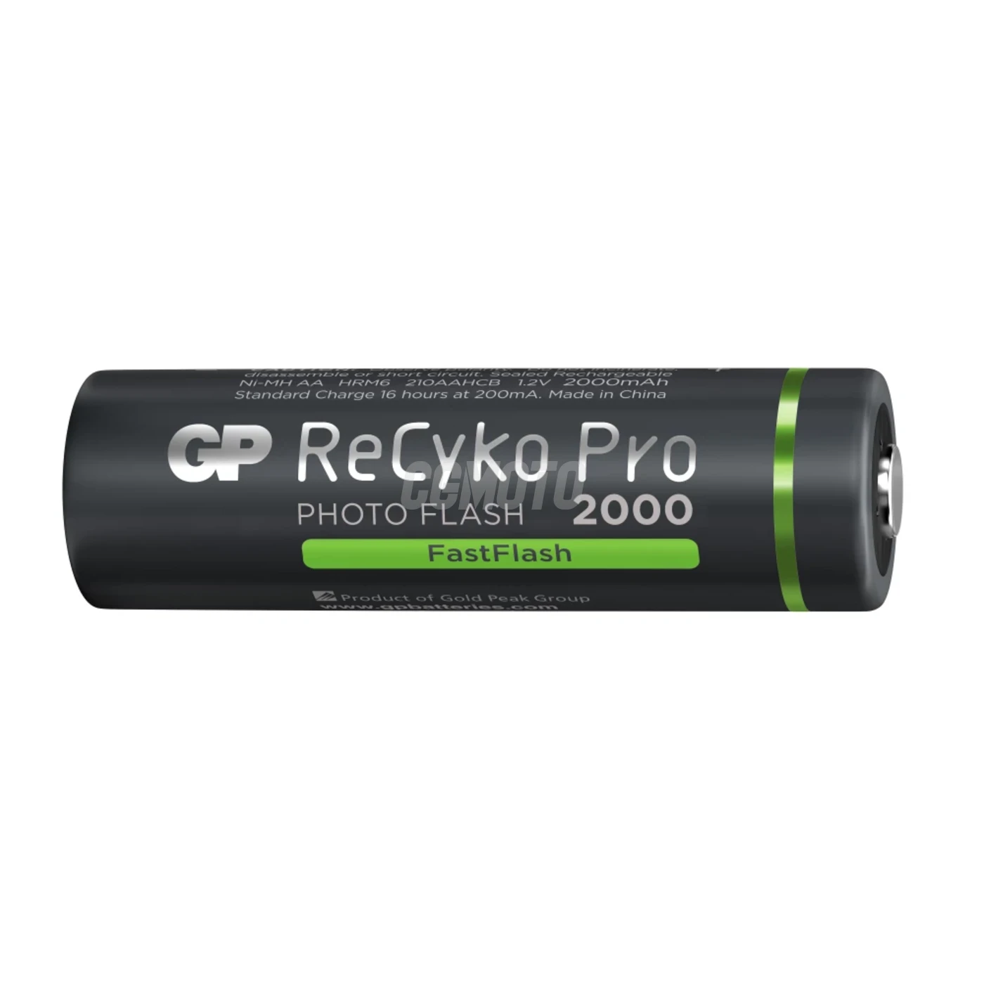 4 batterie ricaricabili NIMH Photoflash AA 1,2 V Recyko Pro 2000 mAh