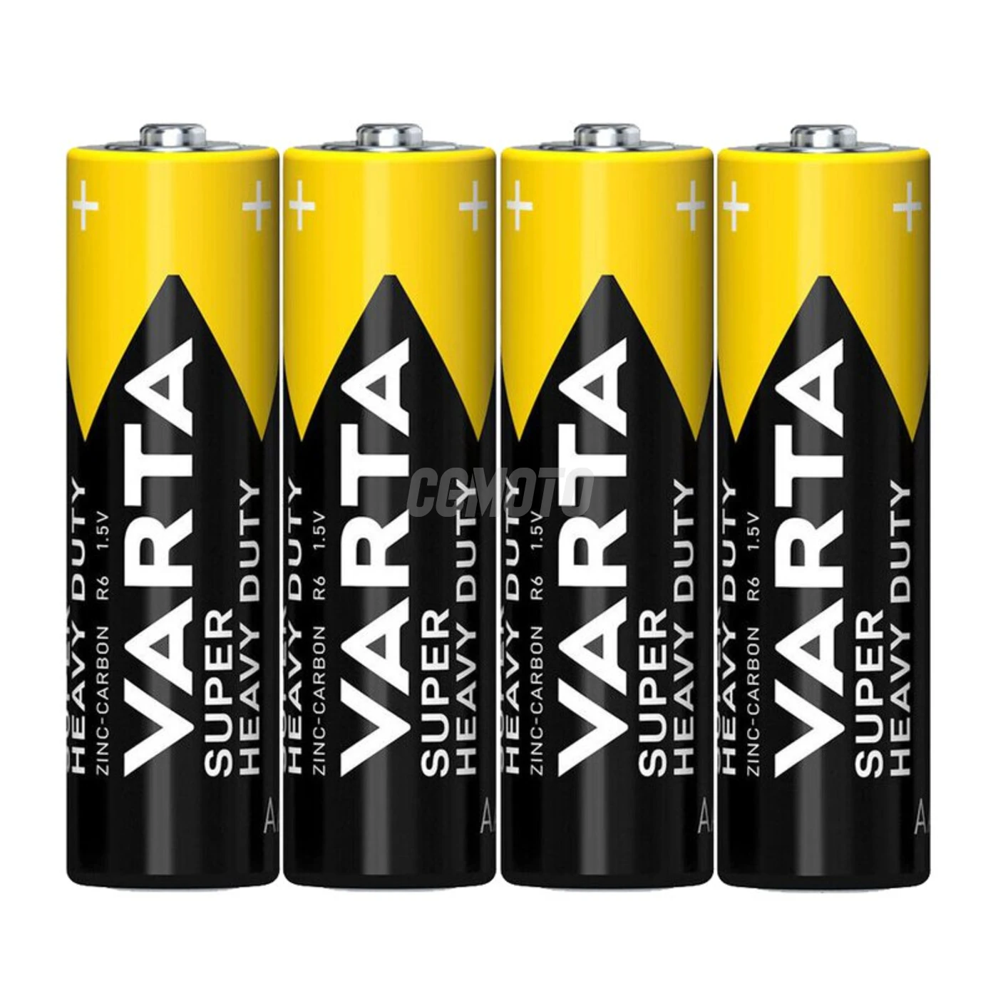 4 batterie zinco-carbone LR6/AA 1,5 V Superlife 