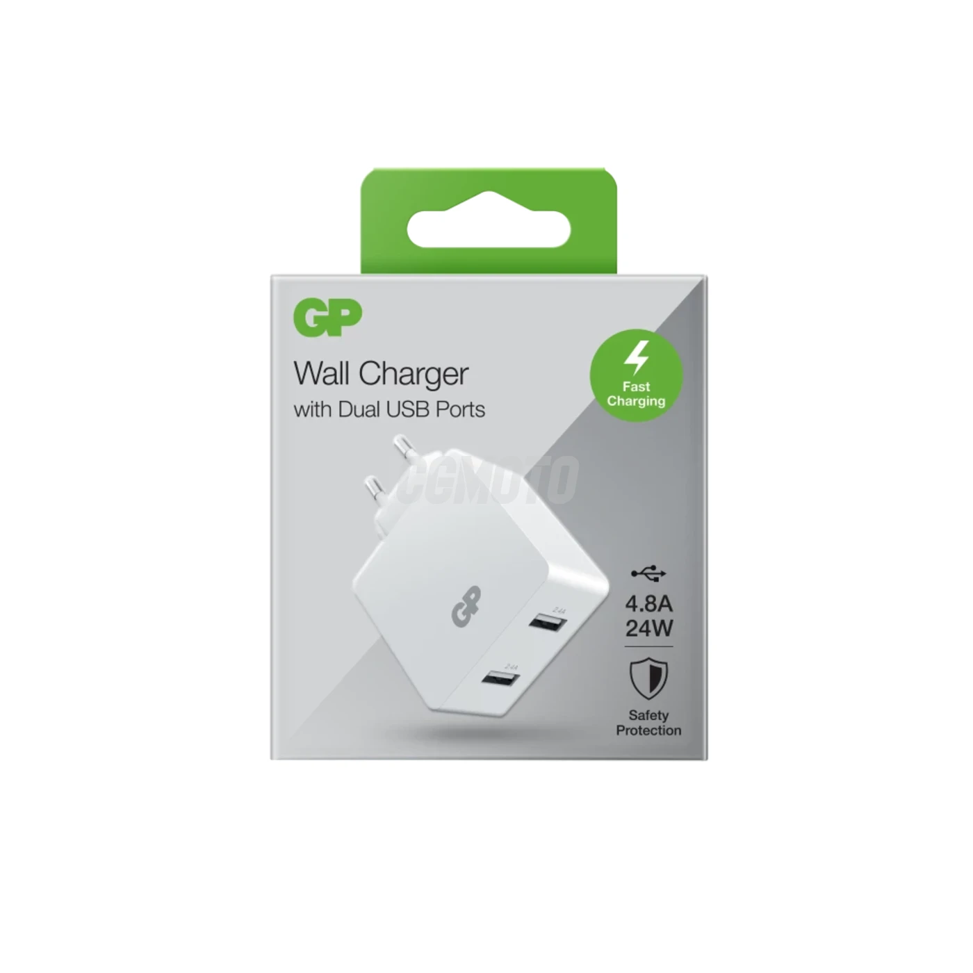 GP Chargeur secteur USB WA42 4A x 2