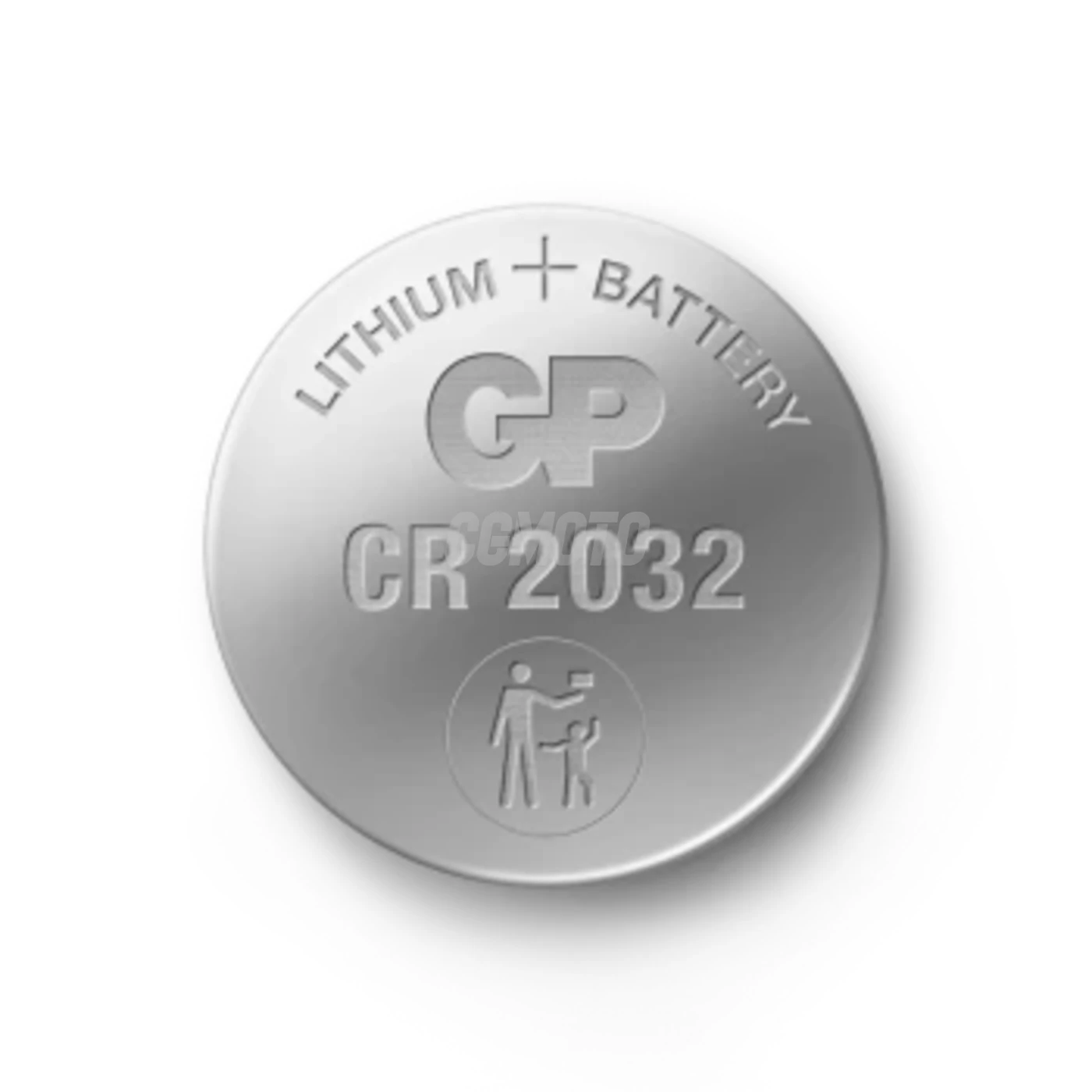 5 batterie a bottone al litio CR2032 3 V 