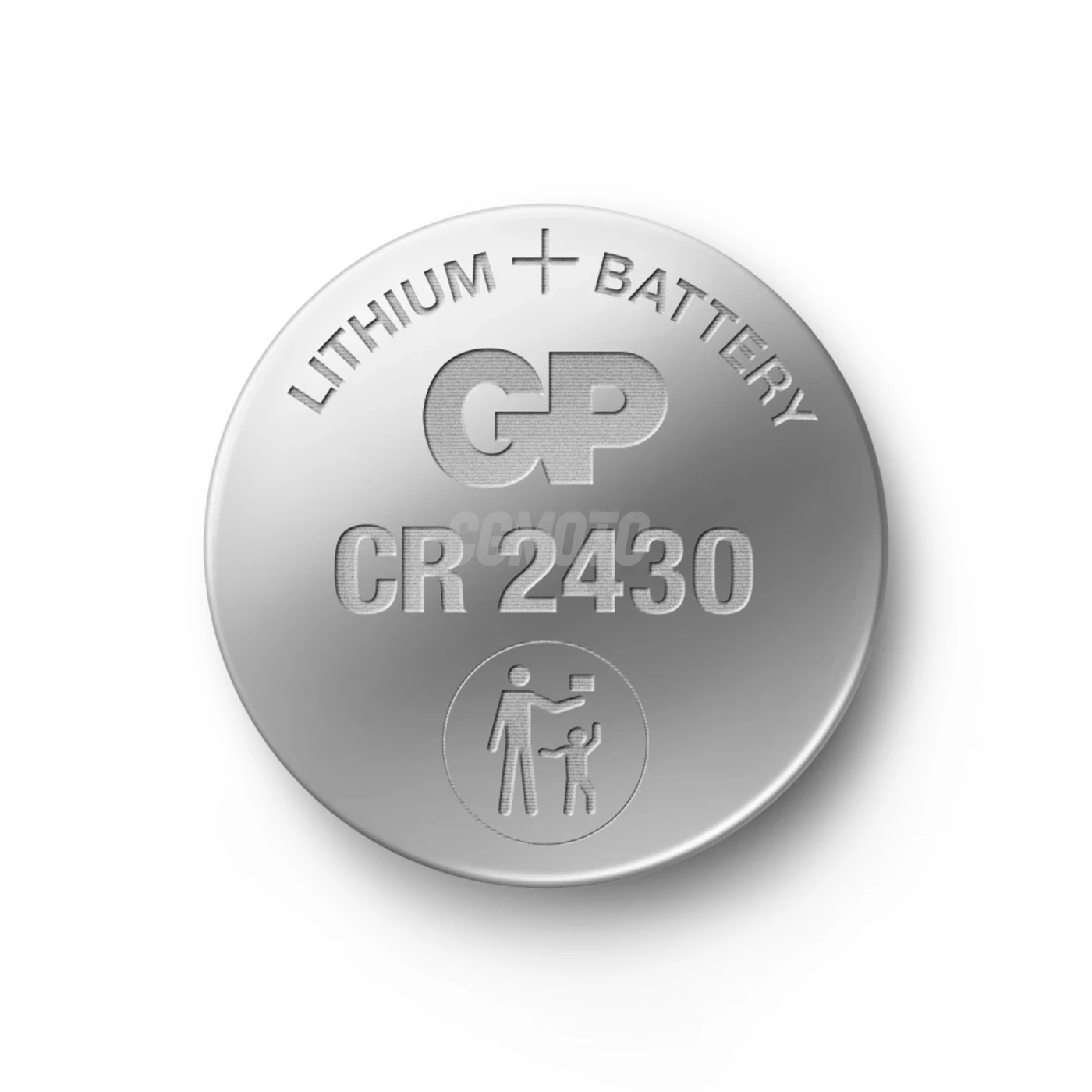5 batterie a bottone al litio CR2430 3 V 