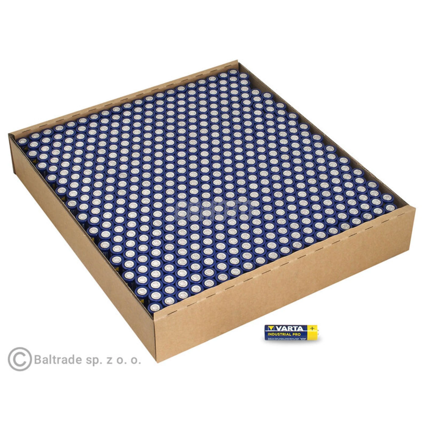 500 batterie alcaline LR03/AAA 1,5 V Industriel PRO 1250mAh