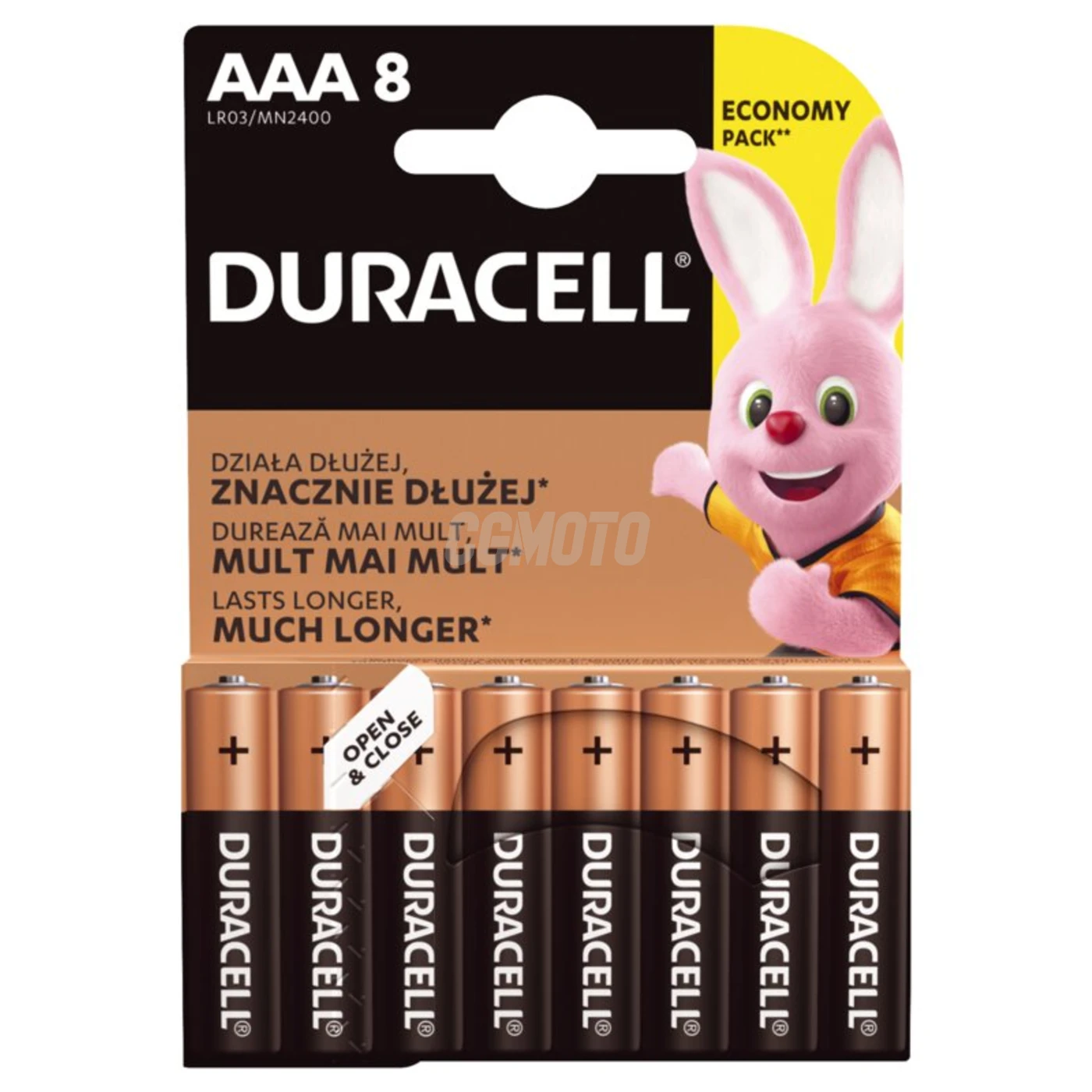 8 batterie alcaline AAA 1,5 V Duralock, C&B 8 batterie alcaline AAA 1,5 V Duralock, C&B