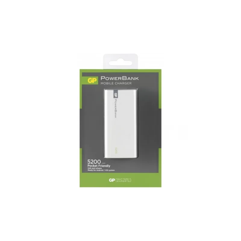 Batteria portatile Yolo 5200 mAh, 1C05A, bianco