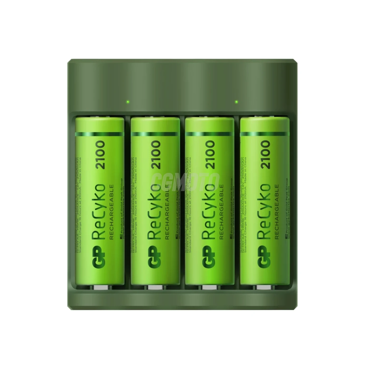 Caricabatterie 6 ore GP B421 (USB) + 4 batterie NiMH AA 2000 mAh