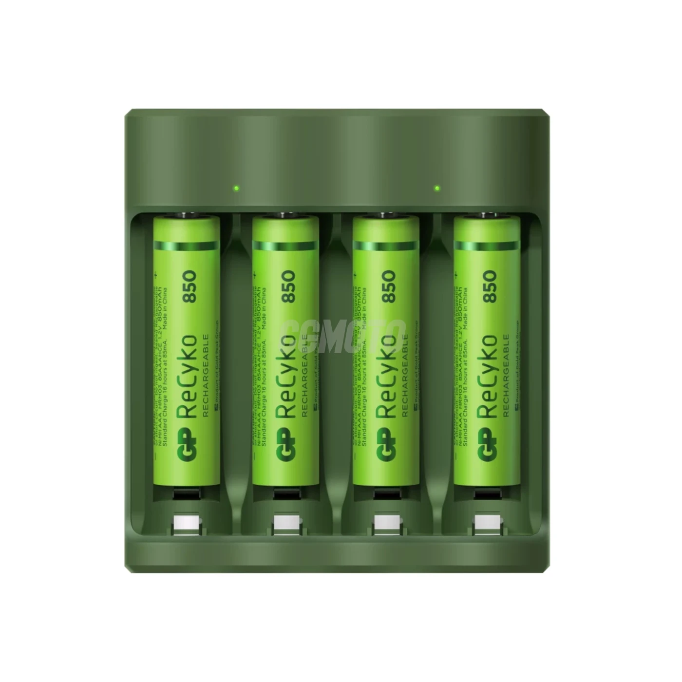Caricabatterie 6 ore GP B421 (USB) + 4 batterie NiMH AAA 850 mAh