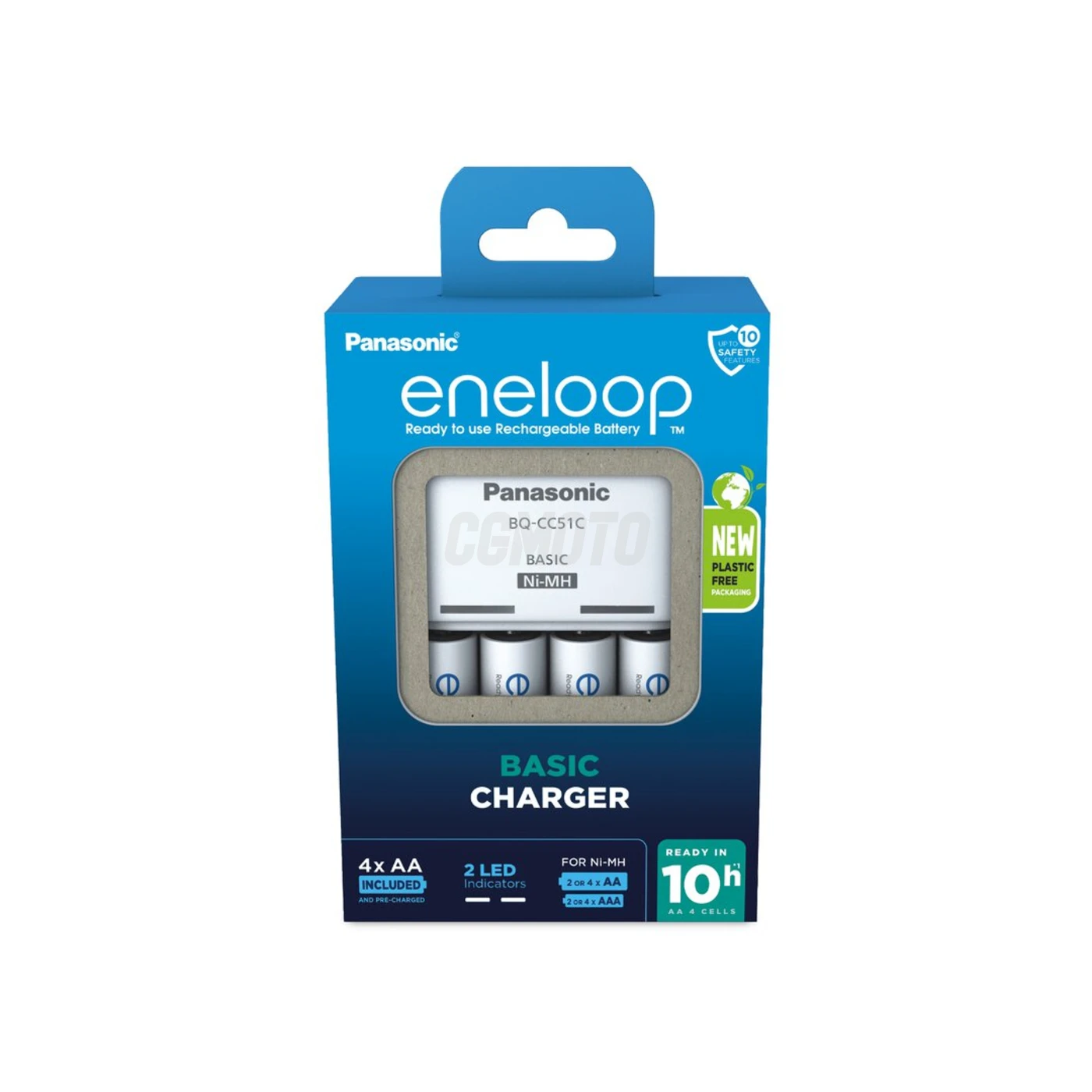 Caricabatterie NIMH BQ-CC51+4 