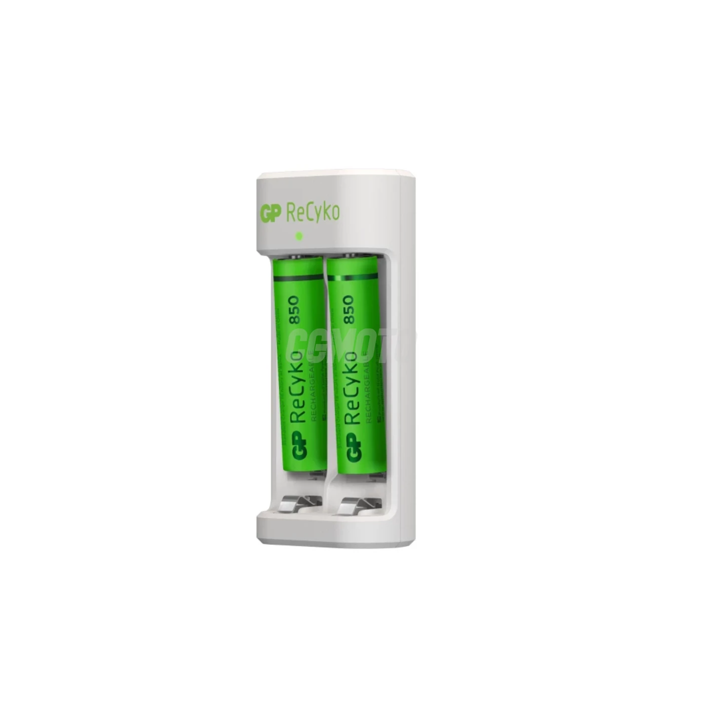 Caricabatterie standard GP E211 + 2 batterie NiMH AAA 850 mAh