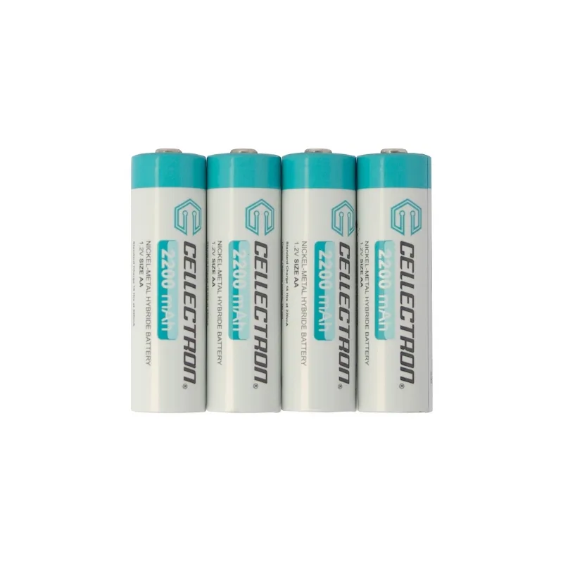 Pack 4X Pile NiMH AA 2200 mAh - 1,2V