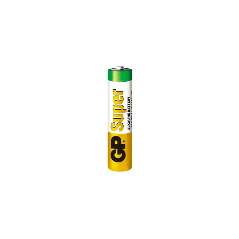 Pile alcaline 2 x AAA / LR03 SUPER - 1,5V - GP Battery Pile alcaline 2 x AAA / LR03 SUPER - 1,5V - GP Battery
