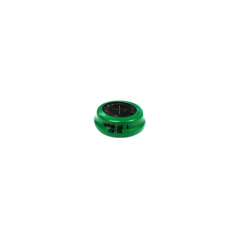 Pile bouton NiMH 80 mAh - 1,2V - Evergreen