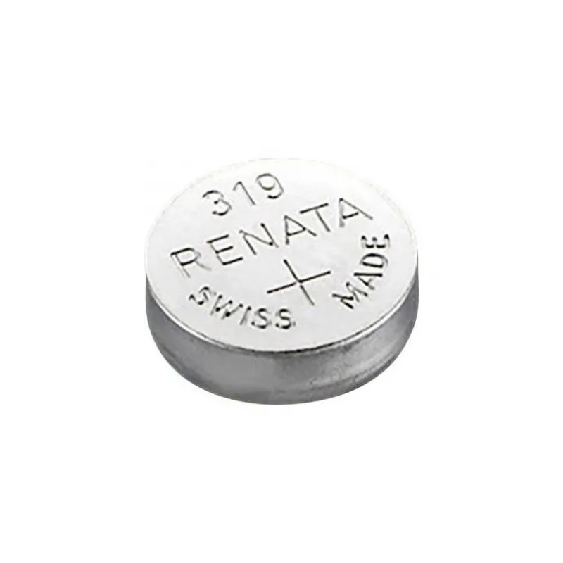 Pile bouton SR64 / 319 - 1,55V - oxyde d'argent - Renata