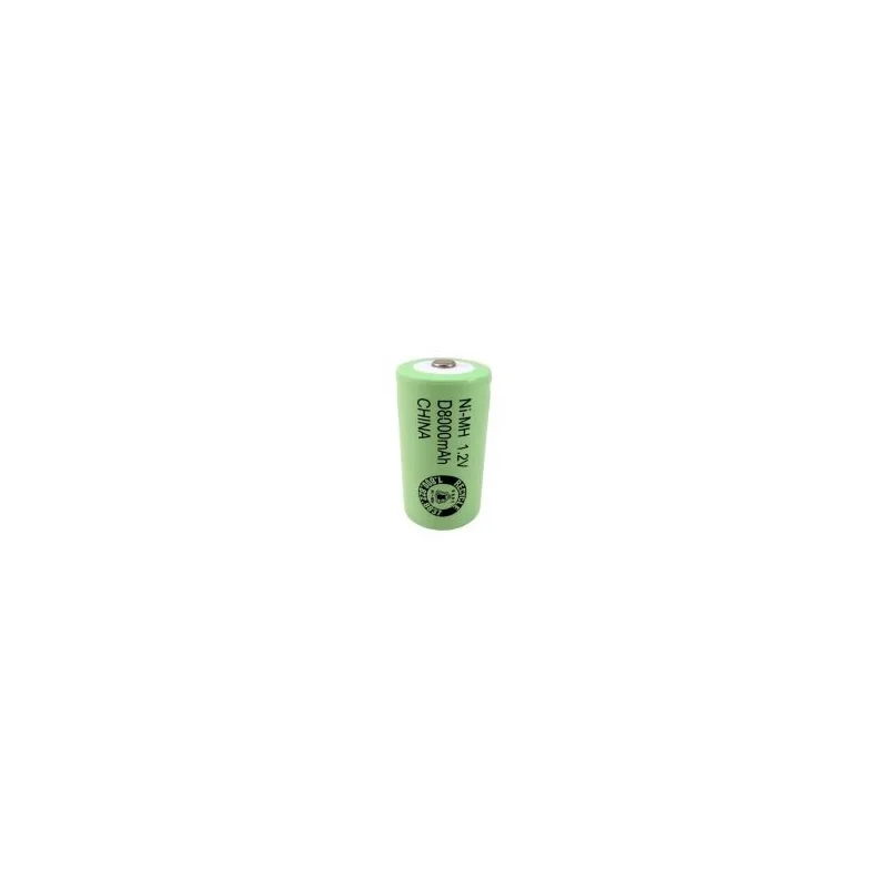 Pile LR20 / D rechargeable 8000 mAh - 1,2V - Evergreen