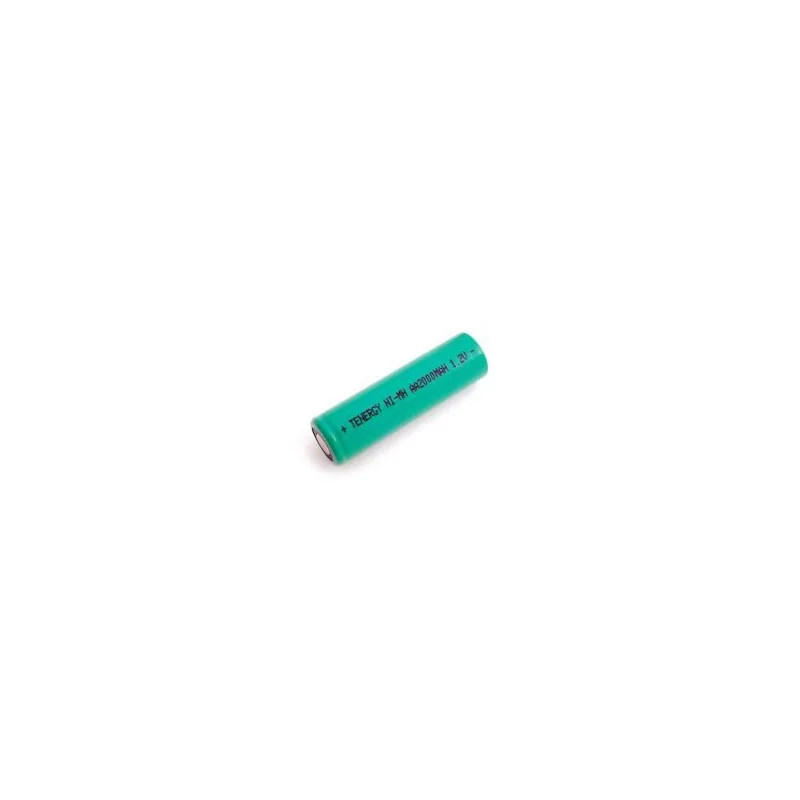 Pile NiMH AA 2000 mAh tête plate - 1,2V - Tenergy