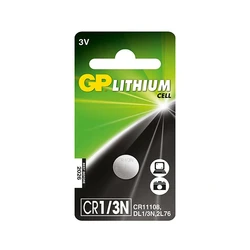 1 batteria a bottone al litio CR1/3N 3 V 