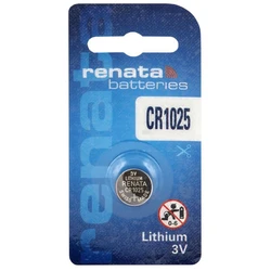 1 batteria a bottone al litio CR1025 3 V 30 mAh 1 batteria a bottone al litio CR1025 3 V 30 mAh