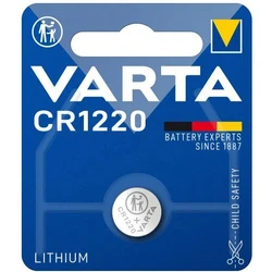 1 batteria a bottone al litio CR1220 3 V 35 mAh