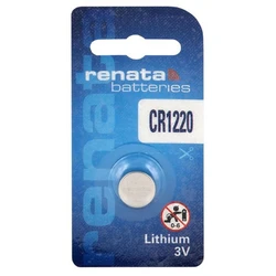1 batteria a bottone al litio CR1220 3 V 35 mAh
